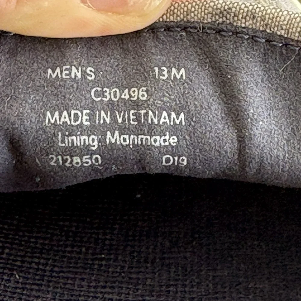 Cole Haan GRAND.OS Nantucket Loafers Men's 13 Slip On Gray Canvas